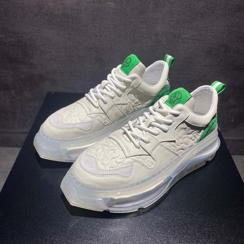 Breathable Air Cushion Dad Sneakers - Comfortable Men's Walking Shoes