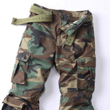 Tactical Camouflage Mountain Cargo Trousers - Men's Outdoor Combat Pants