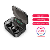 X7LED Wireless Bluetooth Earbuds - 120H Playtime Sports Headphones with LED Display