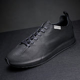 Premium Men's Leather Sports Casual Shoes - Comfortable Versatile Korean Style Footwear