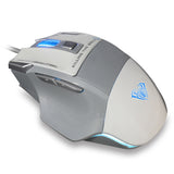 Illuminated Gaming Keyboard & Mouse Combo - Backlit RGB Set with Multimedia Keys