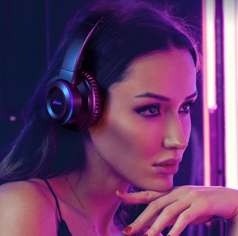 Bluetooth 5.0 Wireless Gaming Headset - Touch Control Music Headphones