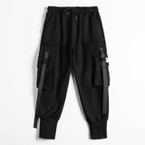 Tactical Multi-Pocket Cargo Pants - Hip Hop Streetwear Fashion for Men