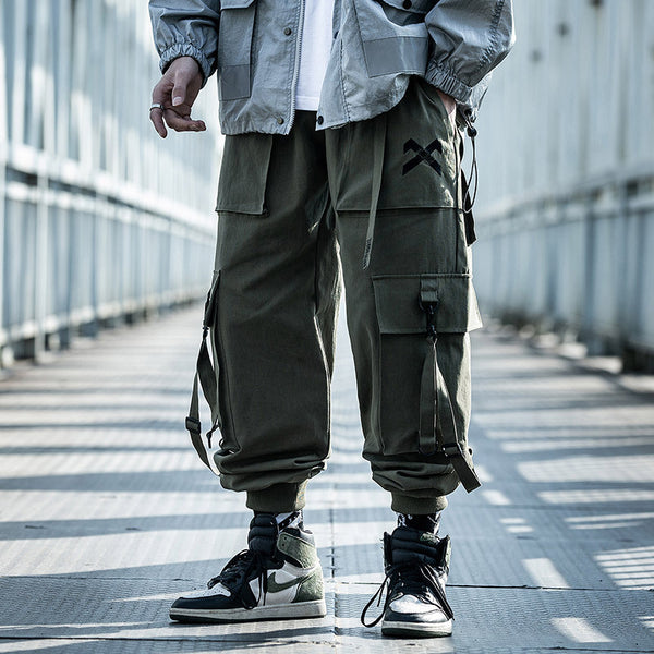 Military Style Cargo Overalls - Tactical Workwear Jumpsuit