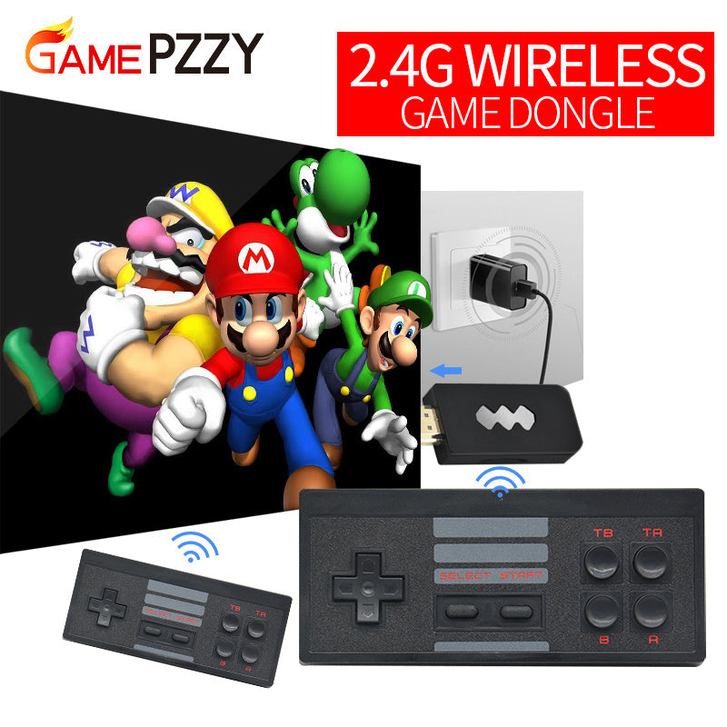 Retro Gaming Console with 4K HDMI Output - Wireless Controllers Included