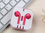 Premium In-Ear Wired Headphones with Microphone - 3.5mm Universal Earbuds