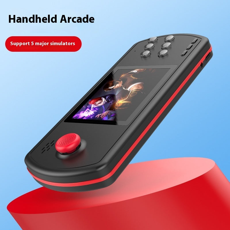 Retro Gaming Console - 16-Bit Handheld Game Machine with 3D Joystick