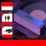 Wireless Bluetooth Car Speaker with Voice Announcer - 12H Playtime & Waterproof Design