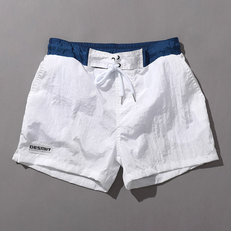 Quick-Dry Beach Shorts - Lightweight Nylon Swimming Trunks for Men