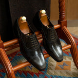 Premium Gentleman's Cowhide Formal Business Shoes - Professional Commuting Footwear