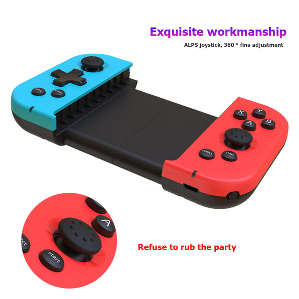 Ultimate X6 Bluetooth Gaming Controller - Wireless Mobile Gamepad for PUBG & Android/iPhone Games