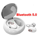 Premium Wireless Bluetooth 5.0 Earbuds - IPX5 Waterproof with Charging Case