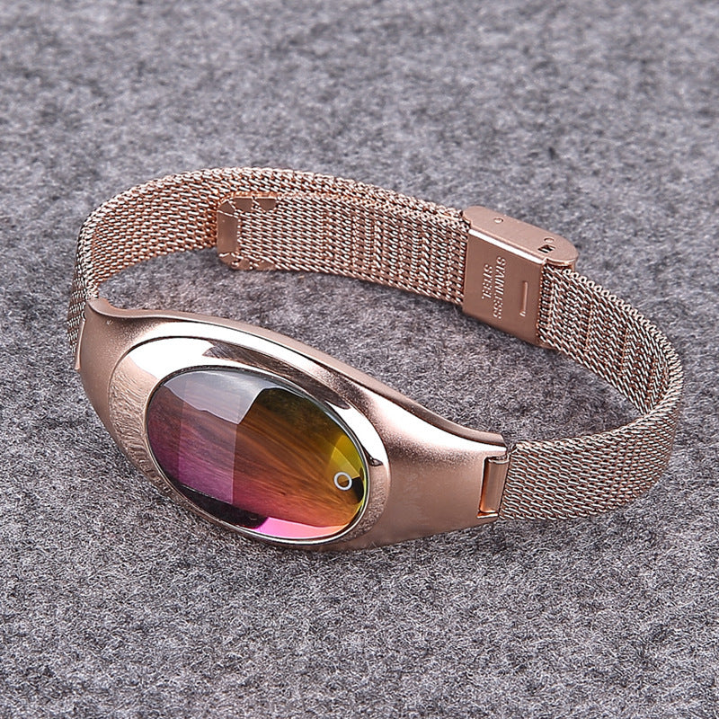 Apple Compatible Smart Fitness Tracker - Blood Pressure & Heart Rate Monitor with Sleep Tracking