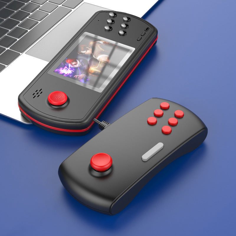 Retro Gaming Console - 16-Bit Handheld Game Machine with 3D Joystick