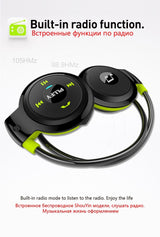 Elite Wireless Bluetooth Sports Headphones - Advanced Running Earphones with MP3 & FM Radio
