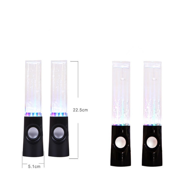 Mesmerizing LED Water Dancing Speaker - Wireless Fountain Light Show for Home Parties