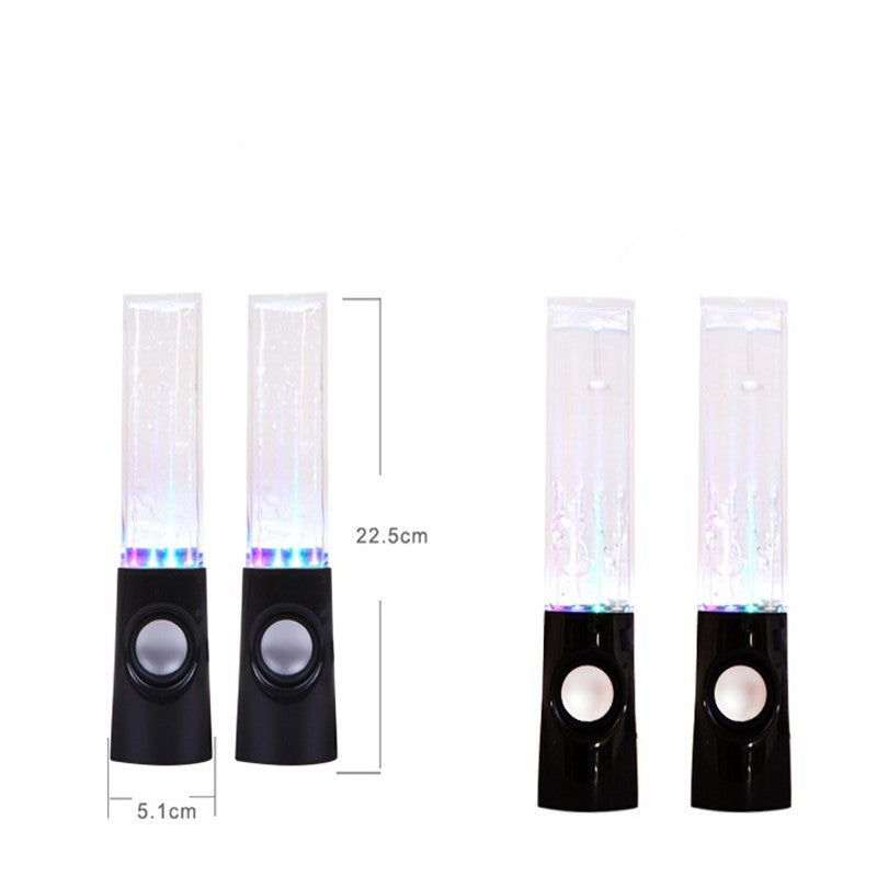 Mesmerizing LED Water Dancing Speaker - Wireless Fountain Light Show for Home Parties