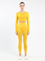 Premium Women's Long Sleeve Yoga Set - Performance Activewear