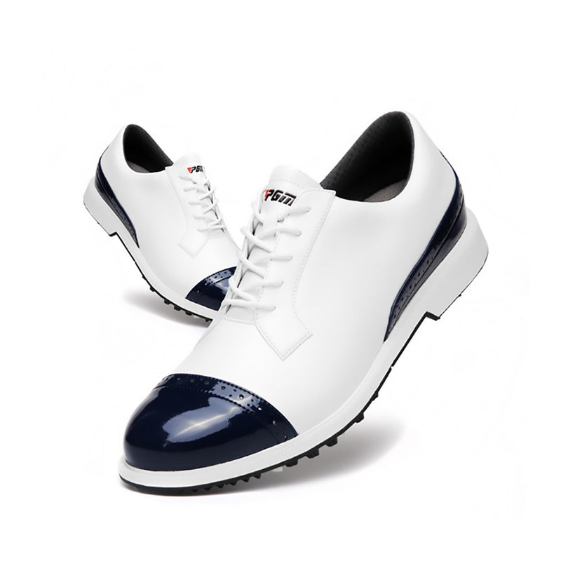 Premium Waterproof Golf Shoes - Anti-Slip Men's Sports Footwear with PU Upper