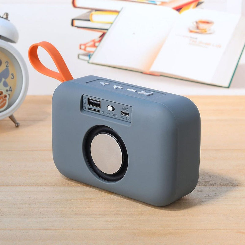 Portable Bluetooth Speaker with FM Radio & Hands-Free Calling