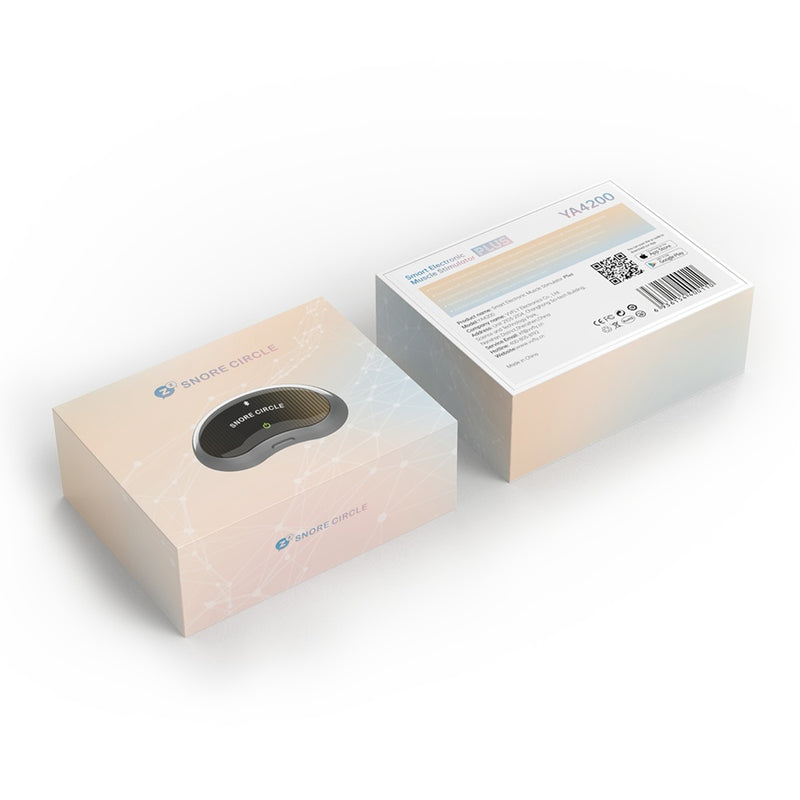 Revolutionary Sleep Aid - Smart Anti-Snoring Device with Electronic Muscle Stimulation Technology