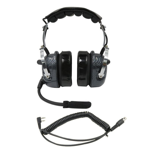Professional Aviation Bluetooth Intercom Headset - Noise Cancelling Communication Device