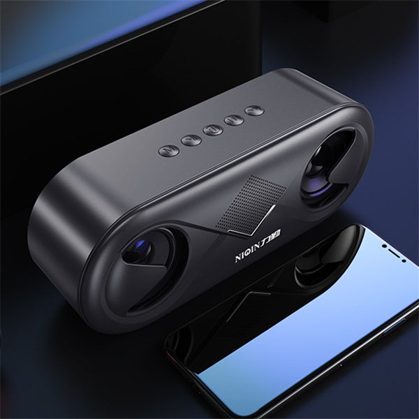 Premium Wireless Bluetooth Speaker - 6W Dual Speakers with 6H Playtime