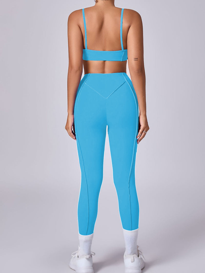 Premium High-Waist Seamless Yoga Leggings - 360° Comfort Fit