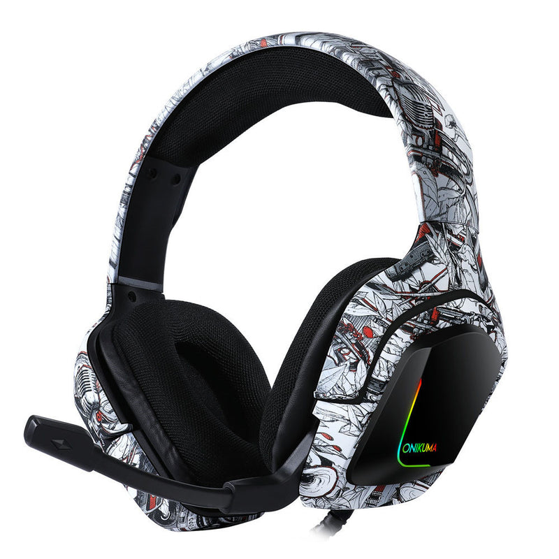 Wireless Bluetooth Camouflage Gaming Headphones - Premium Sound Quality