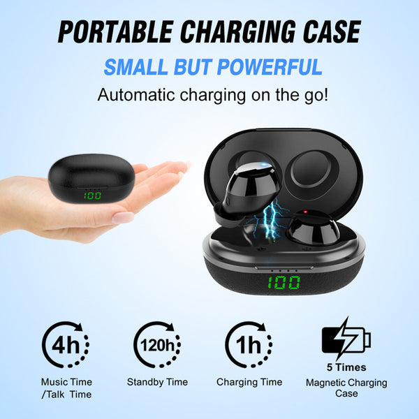 Wireless Bluetooth 5.0 Stereo Earbuds - Premium Sound Quality