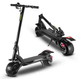 High-Performance Electric Scooter with 9-Inch Wide Tires - 36V Dual Drive Folding Design