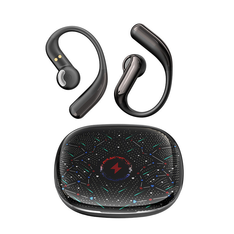 Starry Sky Wireless Bluetooth Earbuds - Open Ear Sports Headphones with 8+ Hour Battery