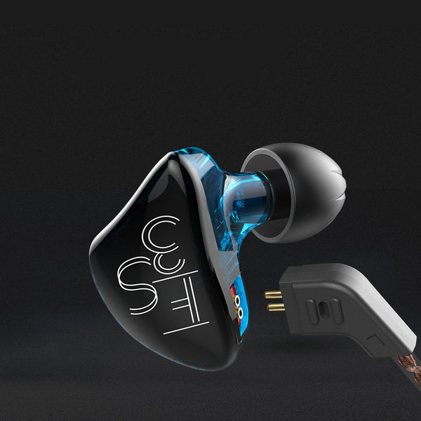 KZ ES3 Professional In-Ear Headphones - HiFi Wired Earbuds with Microphone