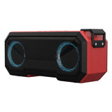 Luminous Waterproof Bluetooth Speaker with Power Bank - Dual 8W Speakers & LED Lights