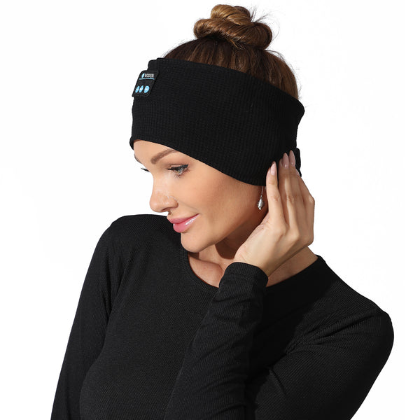 Wireless Bluetooth Sleep Headband - Comfortable Sports Headphones for Running & Sleep