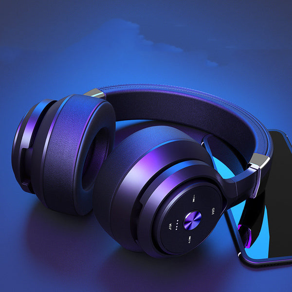 Wireless Bluetooth Headset - Quad-Core Dual Dynamic Drivers with Protein Leather Comfort