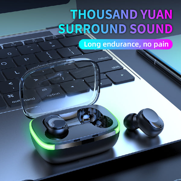 Advanced Bluetooth 5.0 Waterproof Wireless Earbuds with Digital Display