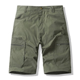 Men's Tactical Cargo Shorts - Durable Workwear with Multiple Pockets