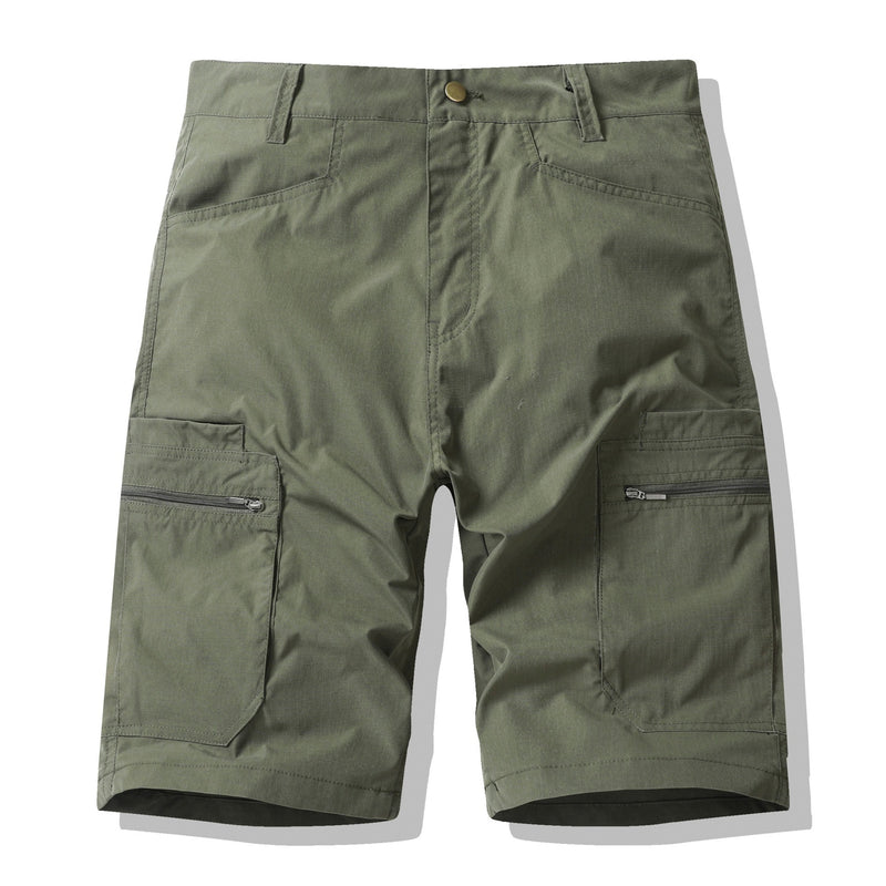 Men's Tactical Cargo Shorts - Durable Workwear with Multiple Pockets