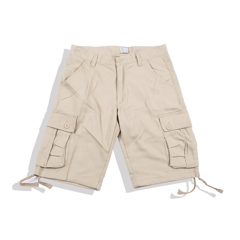 Japanese Style Casual Cargo Pants - Men's Trendy Overalls with Multiple Pockets