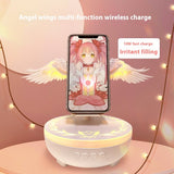 Premium 3-in-1 Wireless Charging Speaker - Fast Charging Station with Built-in Audio
