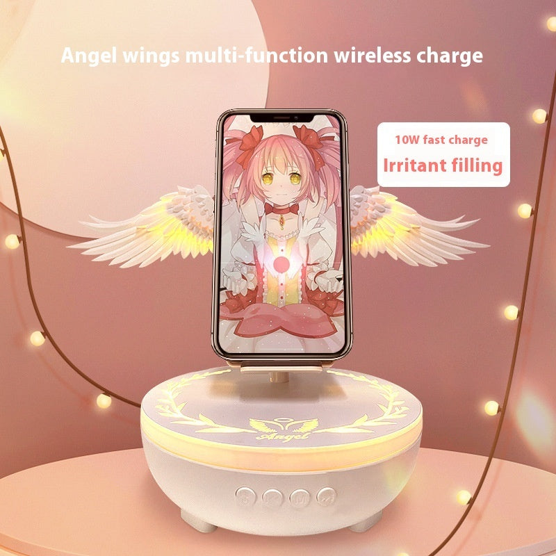 Premium 3-in-1 Wireless Charging Speaker - Fast Charging Station with Built-in Audio