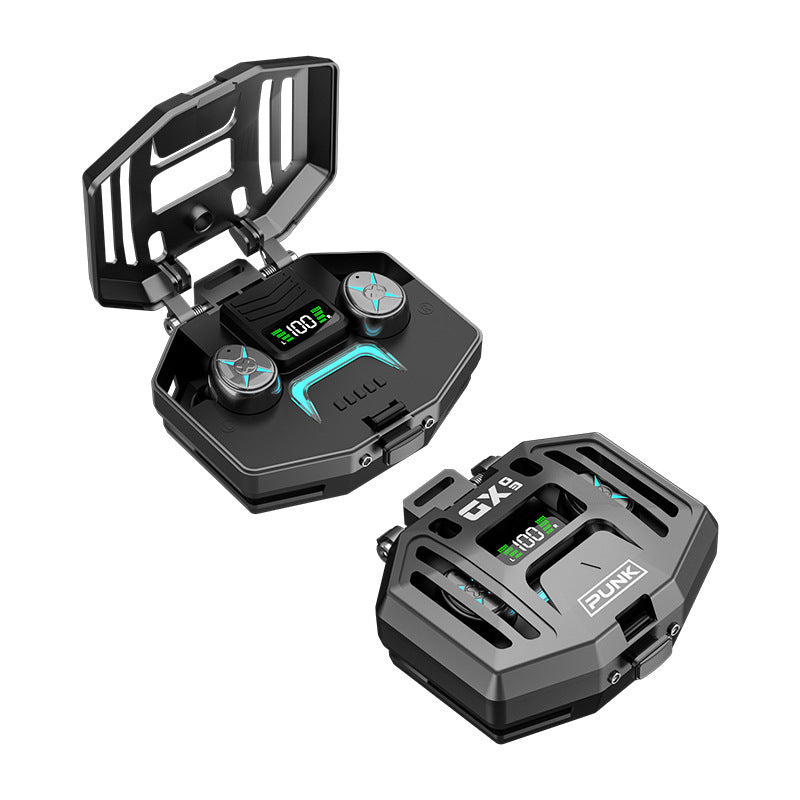 Gaming Bluetooth Earbuds with Digital Display - Waterproof Wireless Headphones