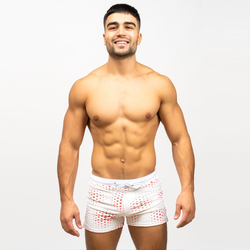 Premium Plus Size Beach Swimming Trunks - Loose Fit Boxer Style Swimwear for Men