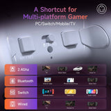 Advanced Wireless Gaming Controller - Professional Steam Compatible Gamepad