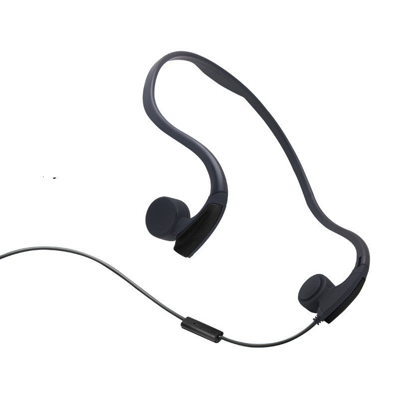 Wireless Bone Conduction Bluetooth Headphones - Neck Hanging Sports Earphones