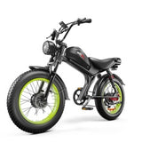 High-Performance Dual Motor Electric Bike - 48V 1000W x2 Power System