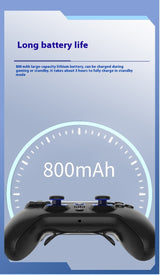 Professional Bluetooth Gaming Controller - S4 Wireless Gamepad with Force Feedback