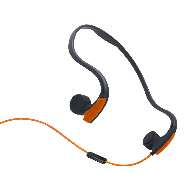 Wireless Bone Conduction Bluetooth Headphones - Neck Hanging Sports Earphones