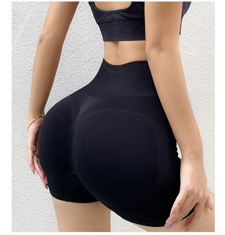 Premium Butt-Lifting Seamless Yoga Leggings - High-Performance Fitness Shorts for Women